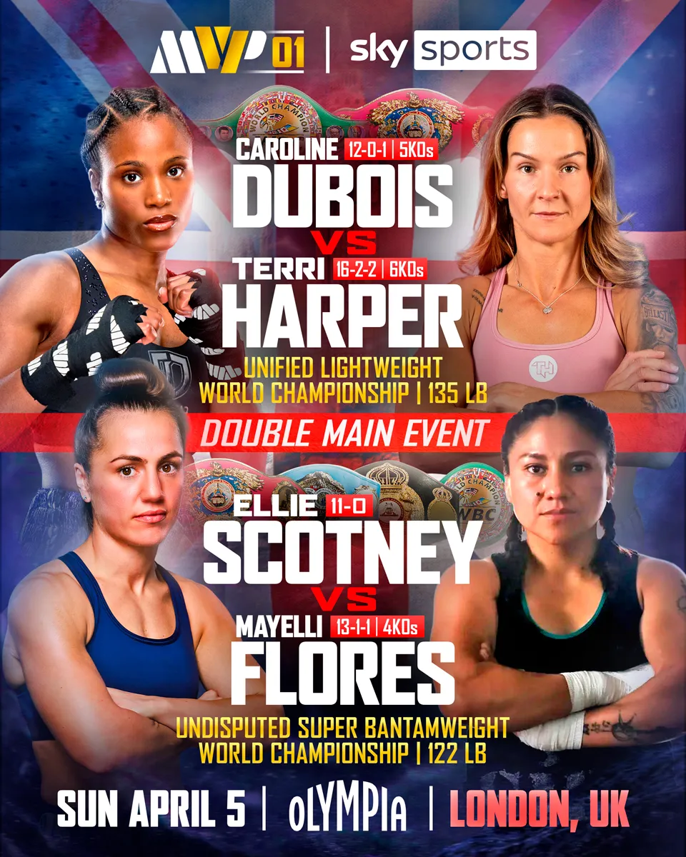 Dubois vs Harper – Scotney vs Flores