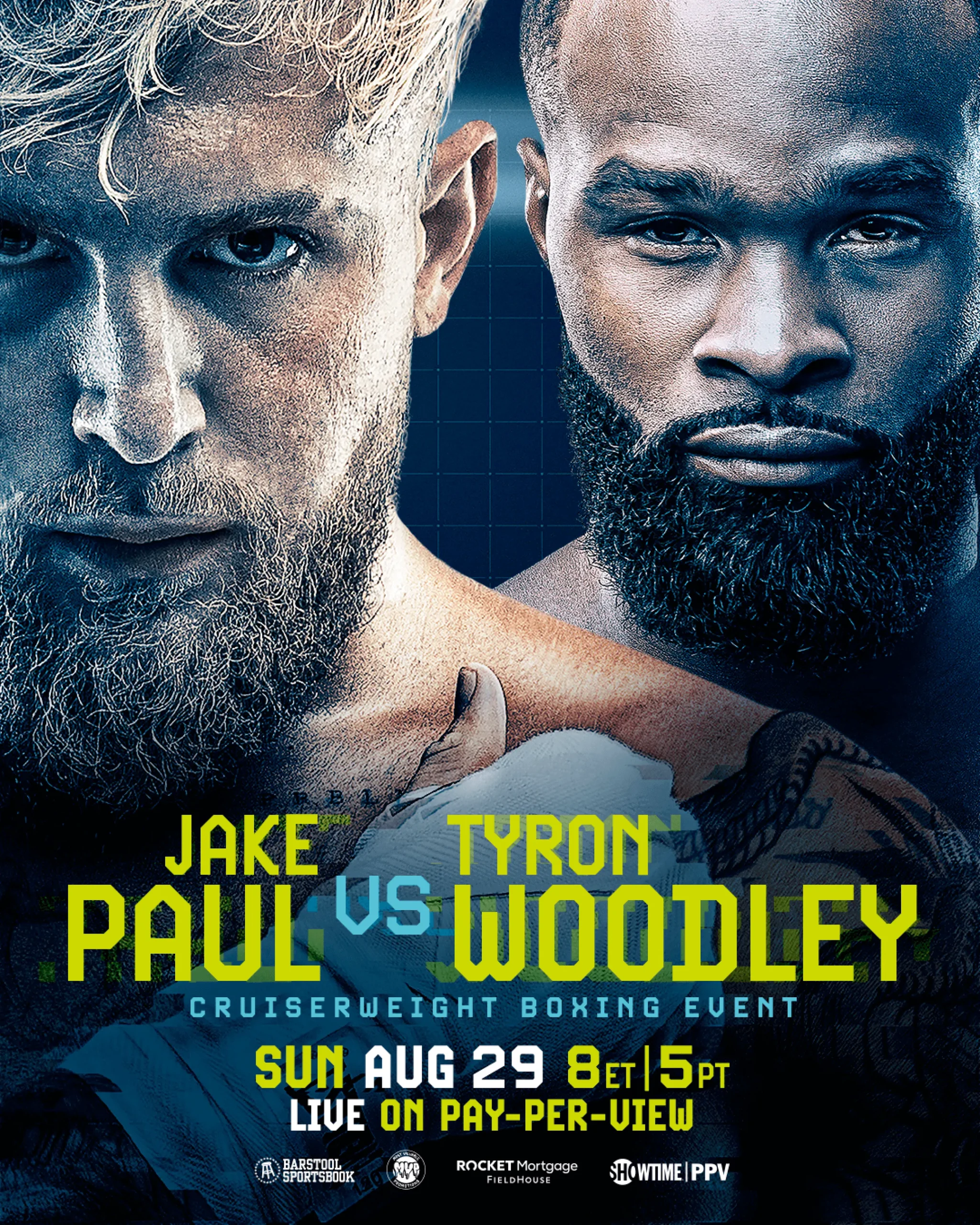 Jake Paul vs Tyron Woodley